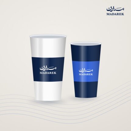 كاسات ورقية