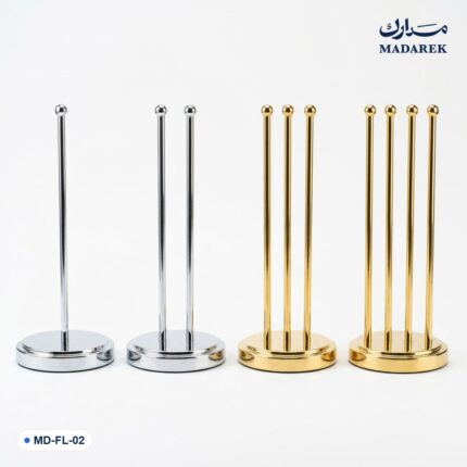 حامل علم مكتبي معدني