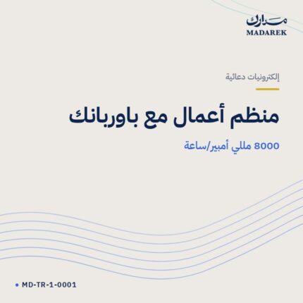 منظم أعمال مع باوربانك — 8000 مللي أمبير/ساعة