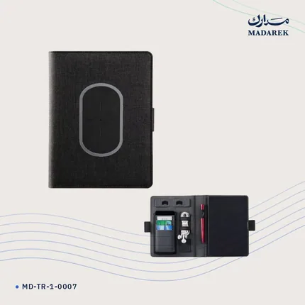 Powerbank'li İş Organizeri — Kablosuz şarj · 8000 mAh