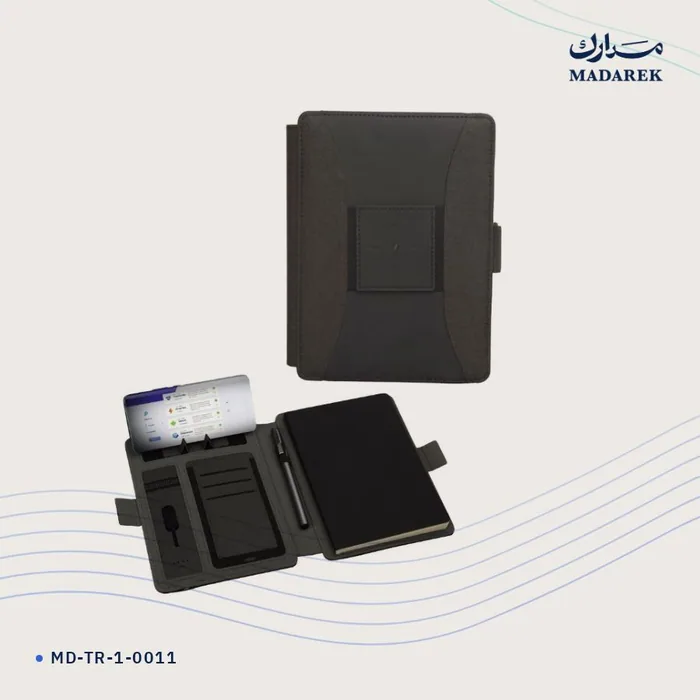 Business Organiser with Power Bank — 8000 mAh