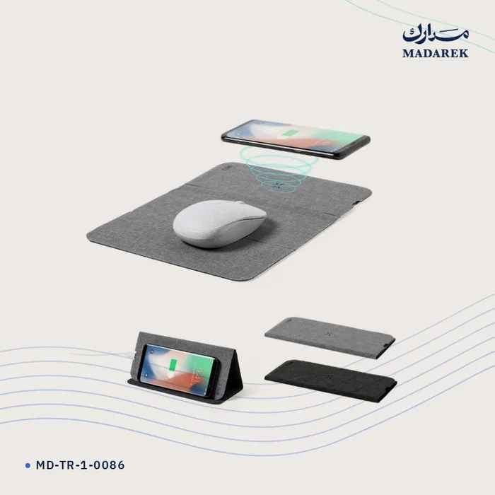 Mouse Pad — Kablosuz Şarjlı