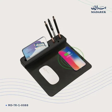 Mouse Pad — Kablosuz Şarjlı