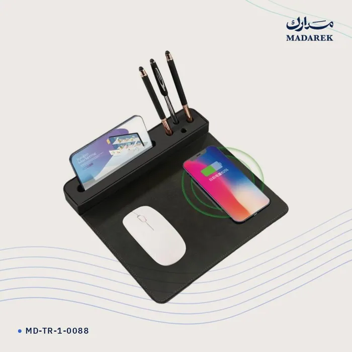 Mouse Pad — Kablosuz Şarjlı