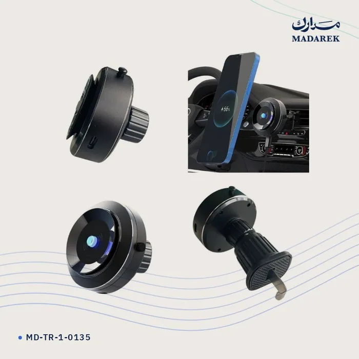 Phone Holder — Wireless Charging · Car