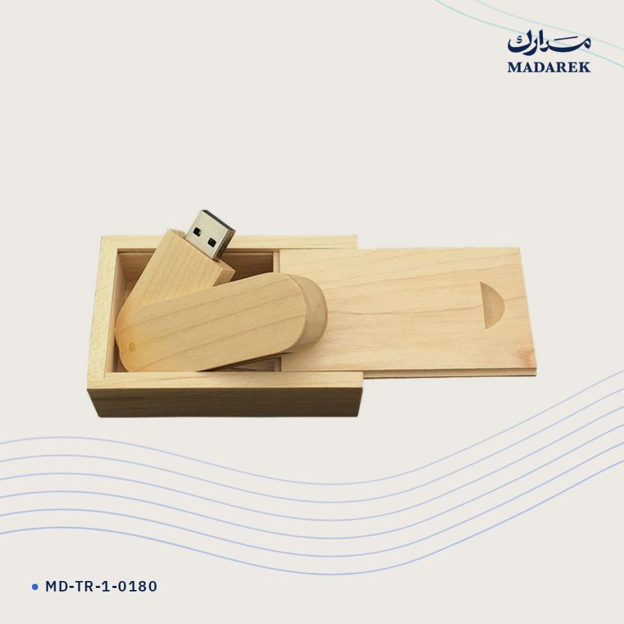 ذاكرة USB خشب