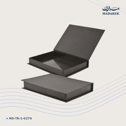 علبة هدايا — كرتون مغلف · 26×21×4 سم