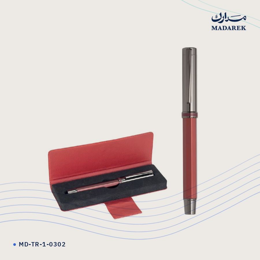قلم رولر مع علبة