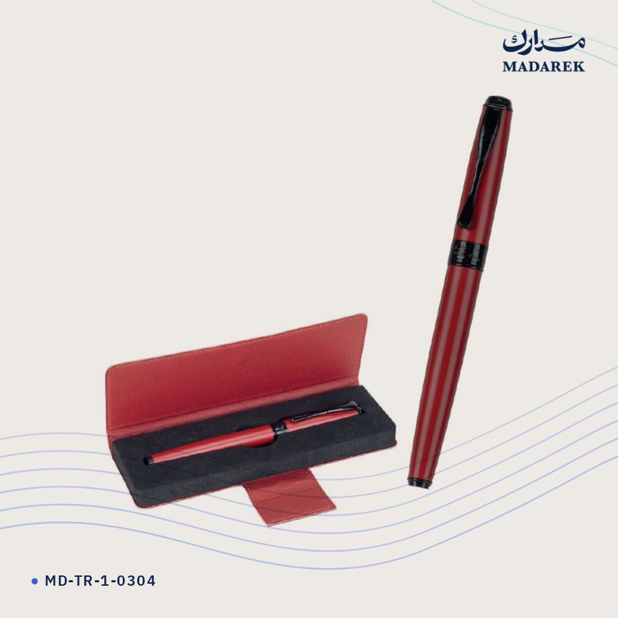 قلم رولر مع علبة