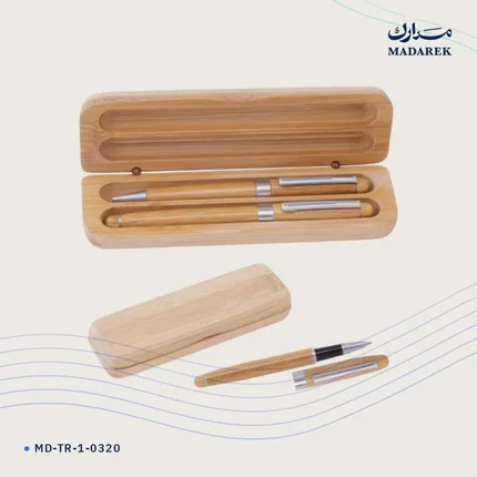 Pen Set — Wood · Double