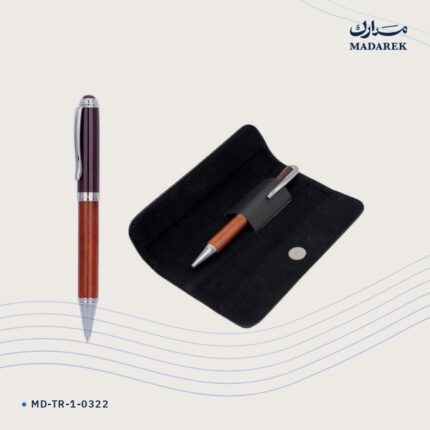 قلم حبر جاف — مع جراب