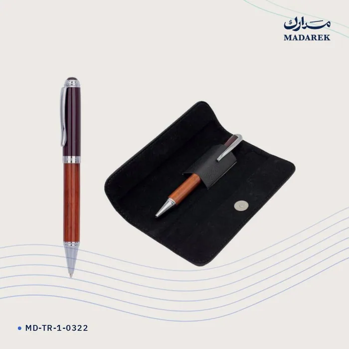 Ballpoint Pen — With Pouch