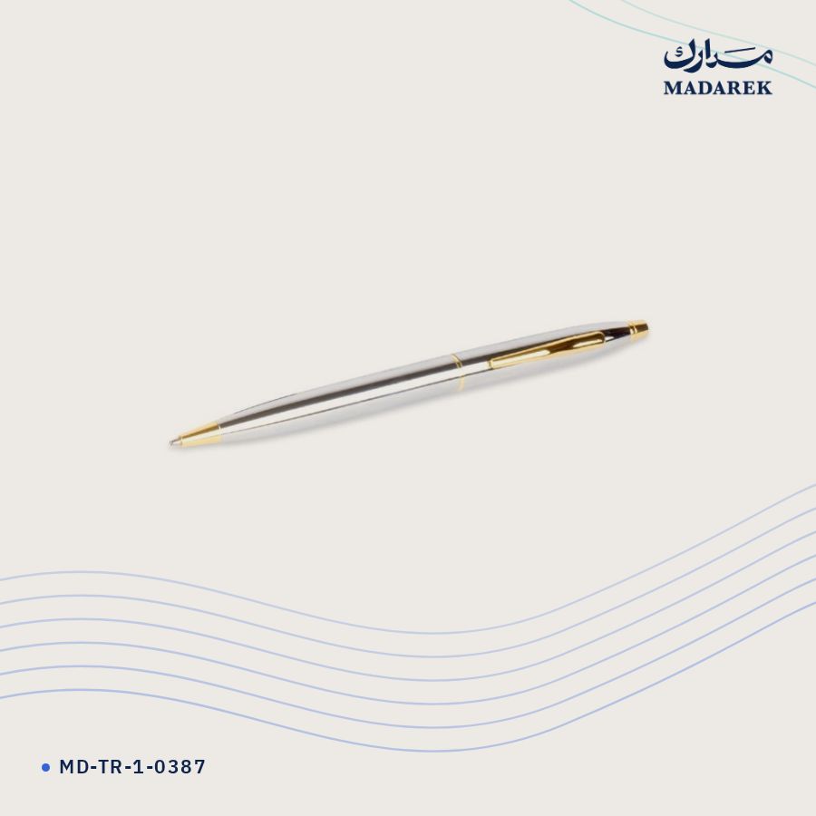 قلم حبر جاف معدن