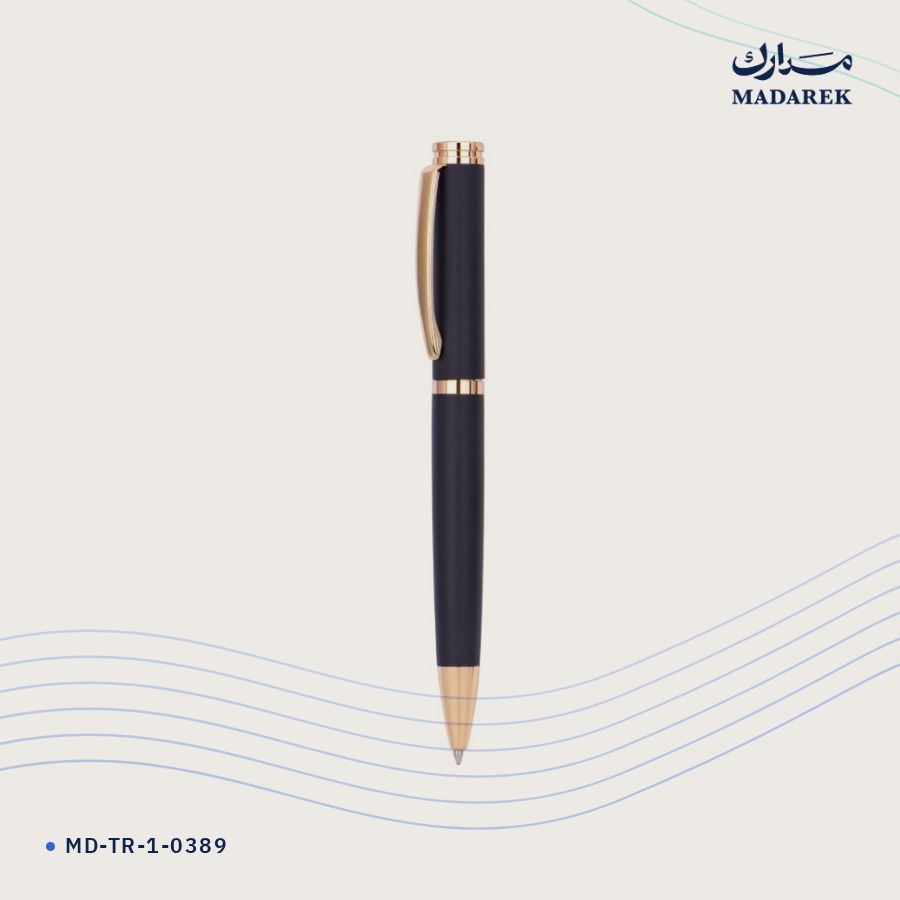 قلم حبر جاف معدن