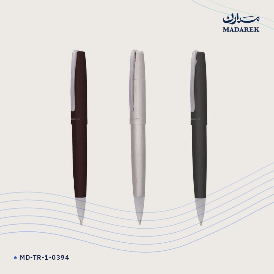 قلم حبر جاف معدن