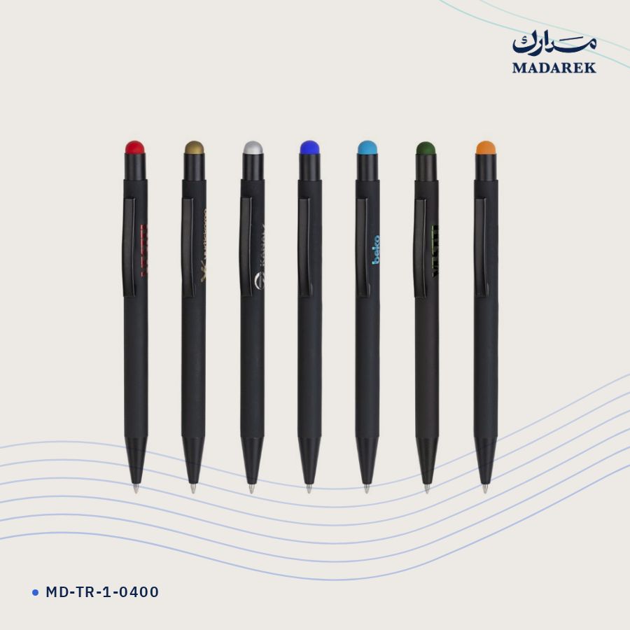 قلم حبر جاف معدن