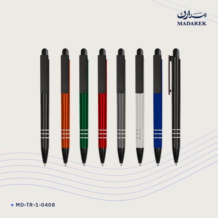 قلم حبر جاف معدن