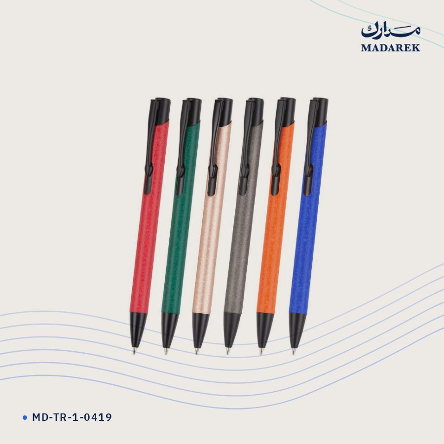 قلم حبر جاف معدن