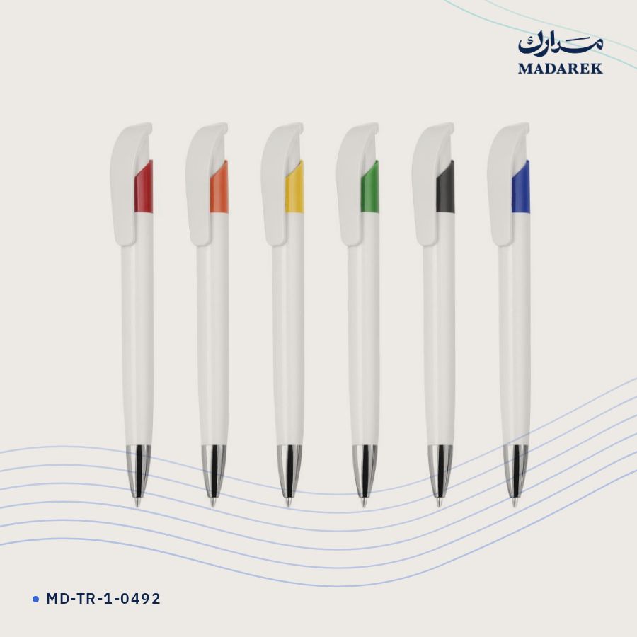 قلم حبر جاف بلاستيك