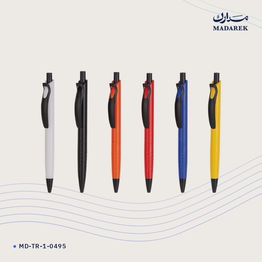 قلم حبر جاف بلاستيك