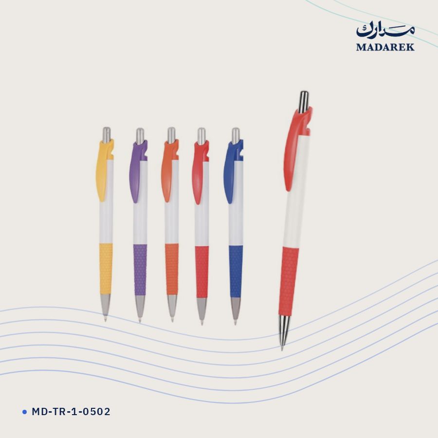 قلم حبر جاف بلاستيك