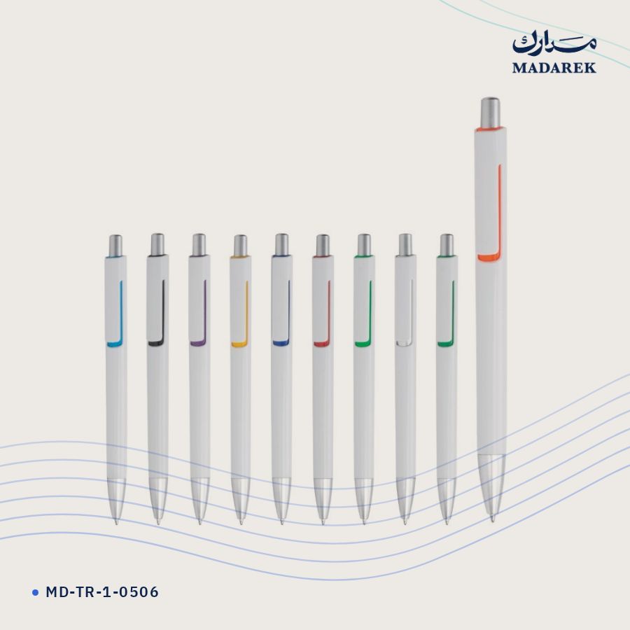 قلم حبر جاف بلاستيك