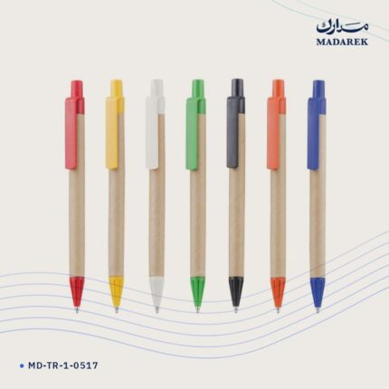 قلم حبر جاف — معاد التدوير · صديق للبيئة