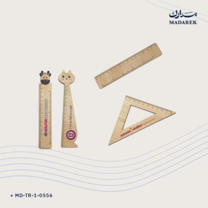 مسطرة — خشب · 20 سم