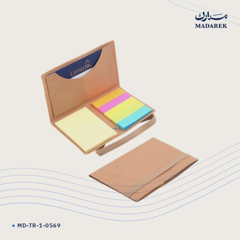 دفتر ملاحظات — معاد التدوير · رباط مطاطي