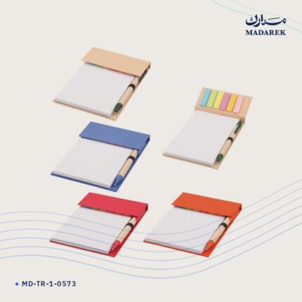دفتر ملاحظات — صديق للبيئة · أوراق لاصقة