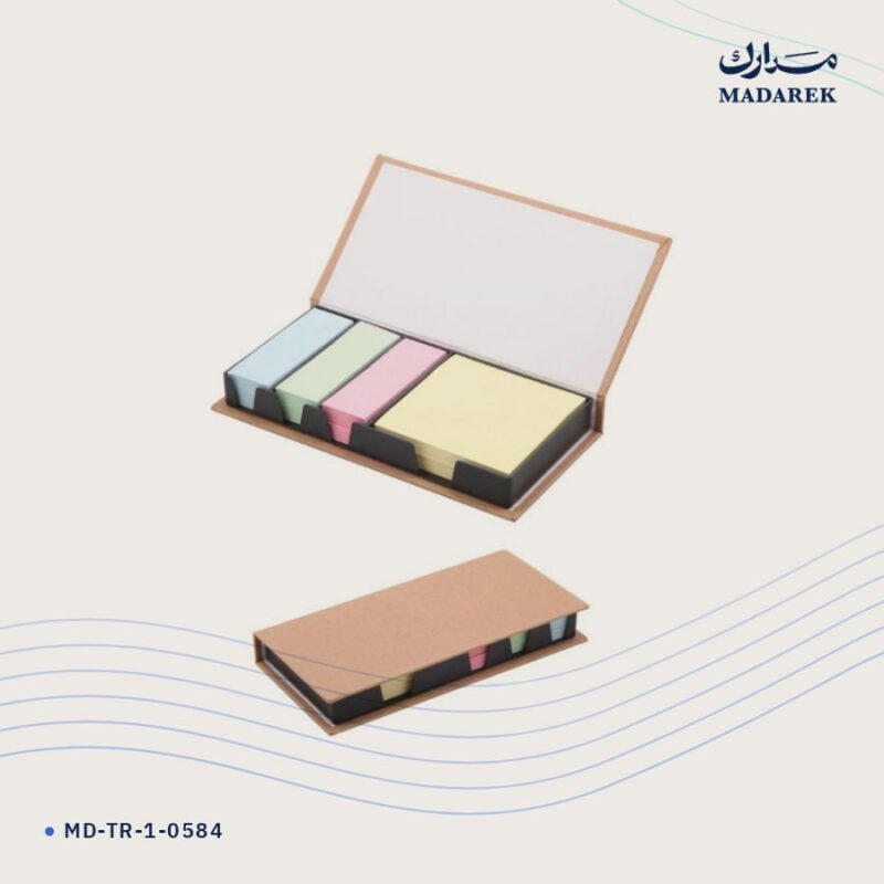 دفتر ملاحظات — معاد التدوير · أوراق لاصقة