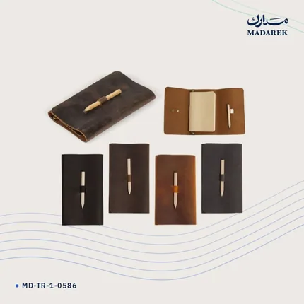 Notebook Cover — Genuine Leather · Double