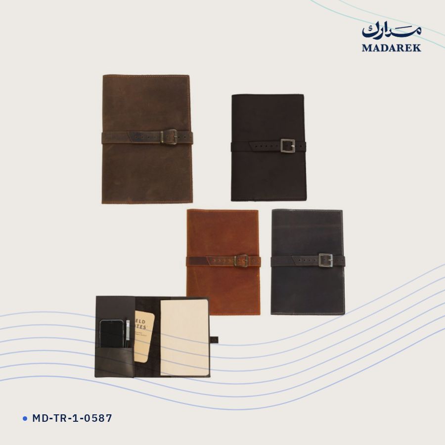 دفتر ملاحظات جلد طبيعي