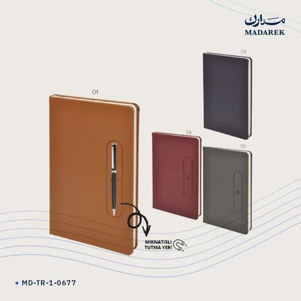 Notebook — Thermo Leather · 13×21 cm
