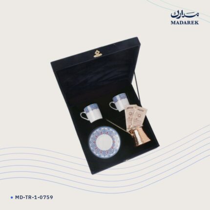 طقم فناجين — خشب