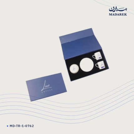 طقم فناجين — مع علبة