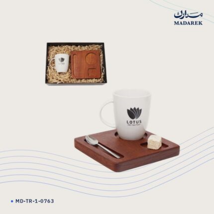 كوب — خشب · بورسلان