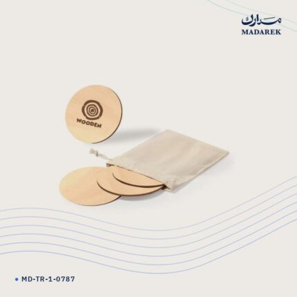 قاعدة كوب — خشب · قماش خام