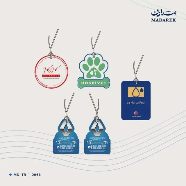 Car Air Fresheners Printed with Your Logo