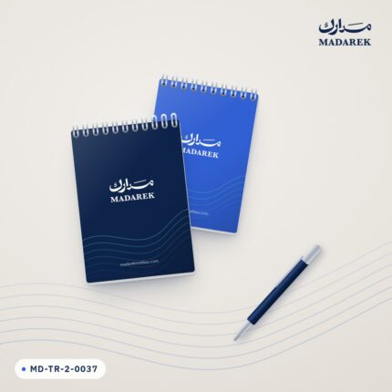 دفتر سلك علوي A6 — 10×14 سم · 50 ورقة