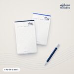 دفتر ملاحظات قائم — 8×13 سم · 120 ورقة 80 غ