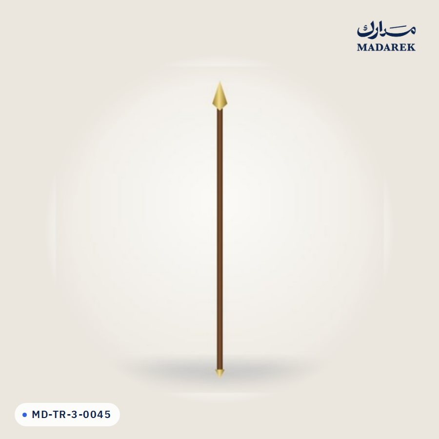 طقم علم مراسم بسارية خشبية