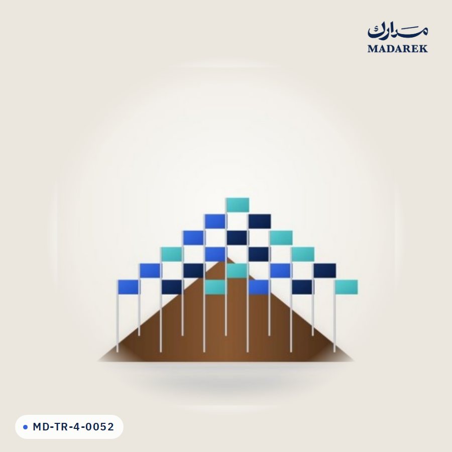 قاعدة خشبية 27 سارية مع